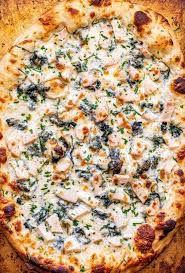 Alfredo Chicken Pizza
